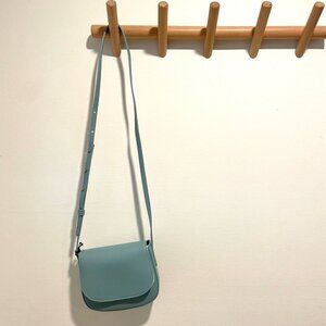 Brand New (With Tags) MANSUR GAVRIEL Classic Mini Crossbody in Pale Blue